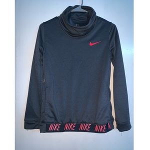 Nike mock neck hoodie